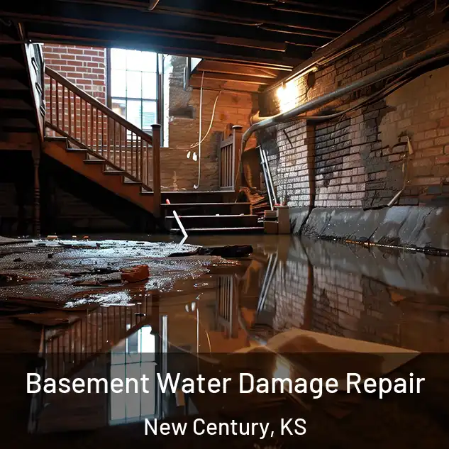  Basement Water Damage Repair New Century, KS