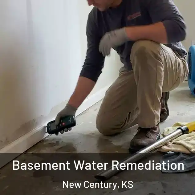  Basement Water Remediation New Century, KS