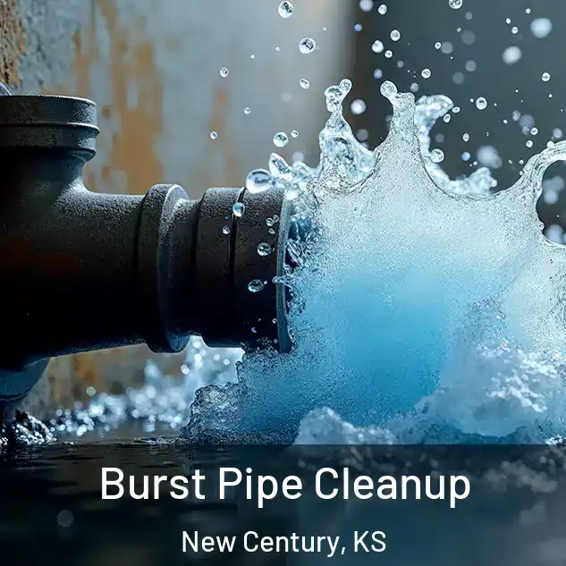  Burst Pipe Cleanup New Century, KS