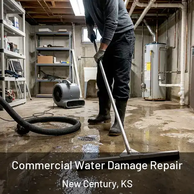  Commercial Water Damage Repair New Century, KS