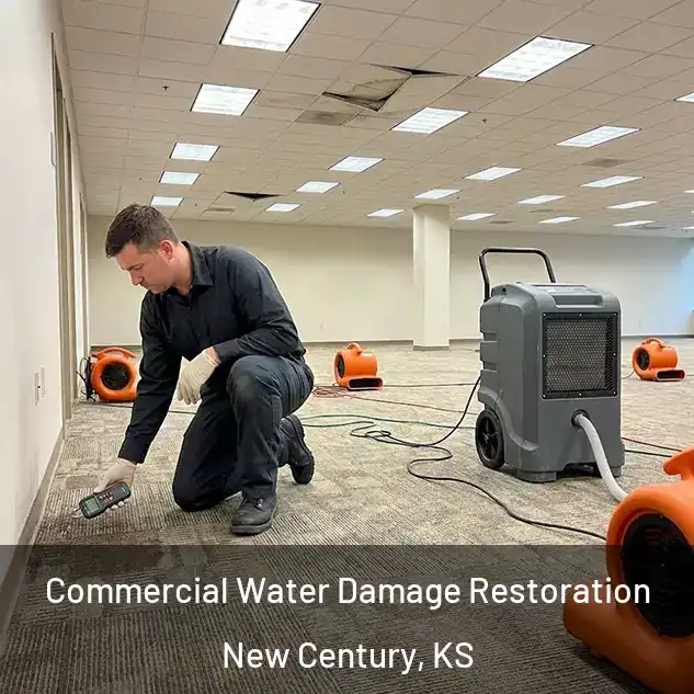  Commercial Water Damage Restoration New Century, KS