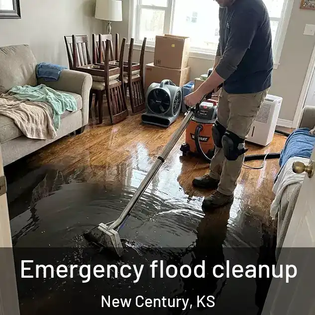  Emergency flood cleanup New Century, KS