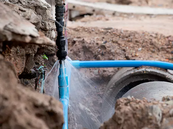 Burst Pipe Cleanup in New Century, KS