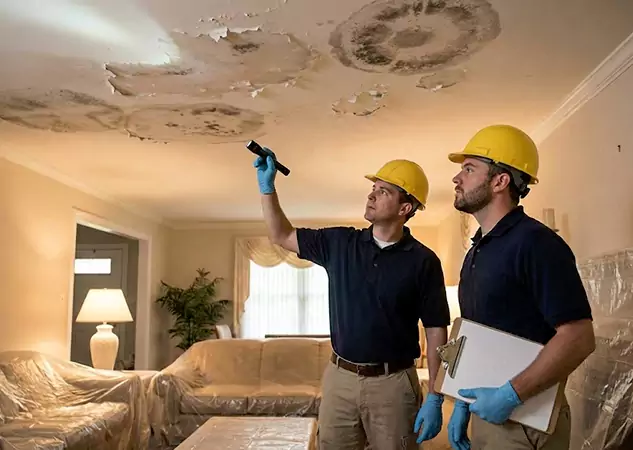 Your Ceiling Moisture Damage Repair Specialists in New Century, KS 