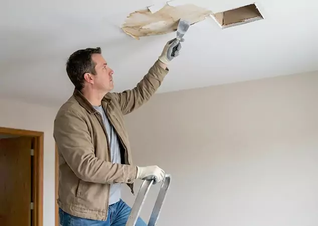 Your Ceiling Damage Repair Experts in New Century, KS