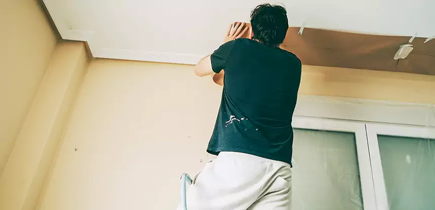 Ceiling Water Damage Repair in New Century