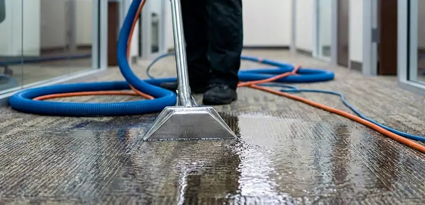 Basement Flooding Carpet Cleanup in New Century