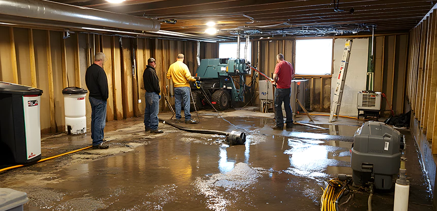Fix Basement Flooding Problems New Century