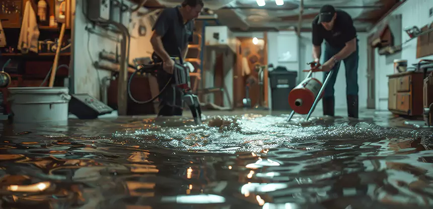 Basement Water Damage Cleanup New Century
