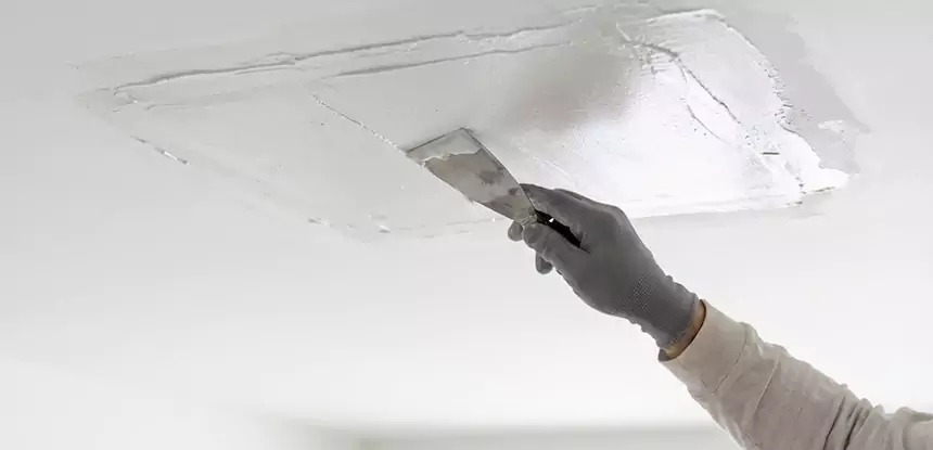 Ceiling Sagging Water Damage Repair New Century