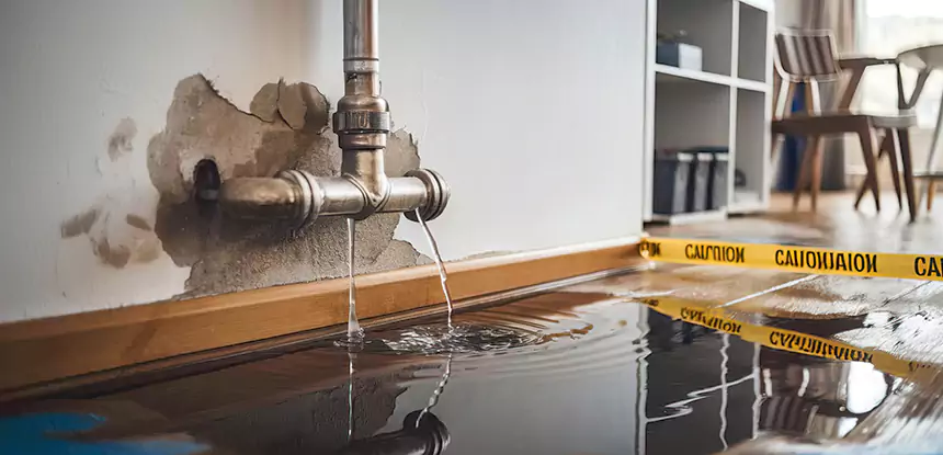 Burst Pipe Cleanup in New Century