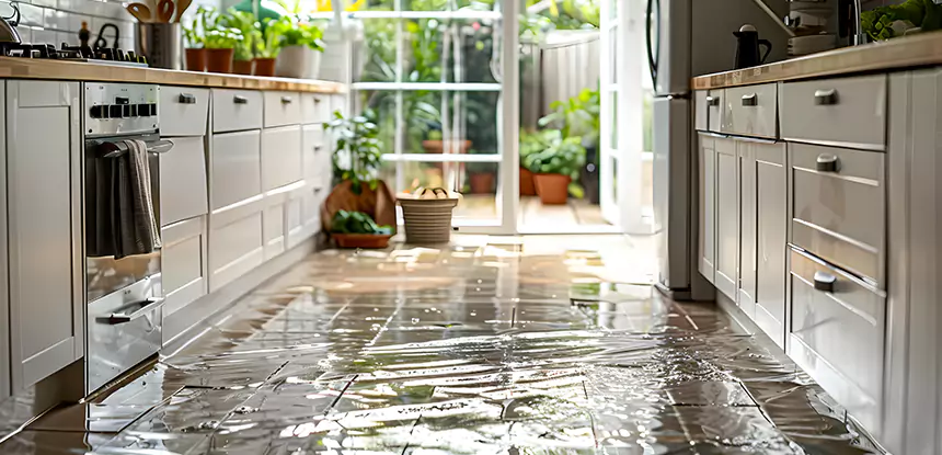 Kitchen Water Mitigation Services in New Century