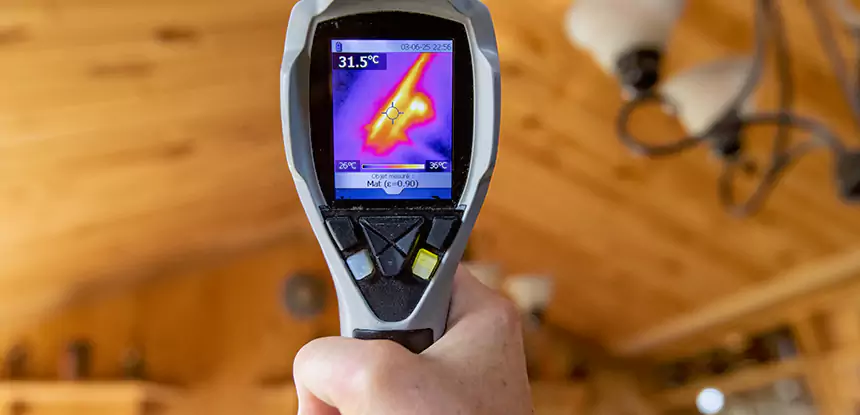 Infrared Camera Roof Leak Detection in New Century