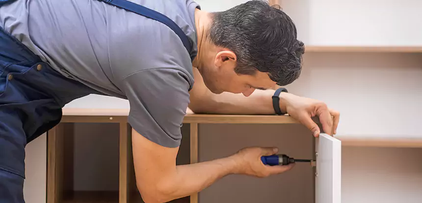 Water Damaged Cabinet Repair in New Century