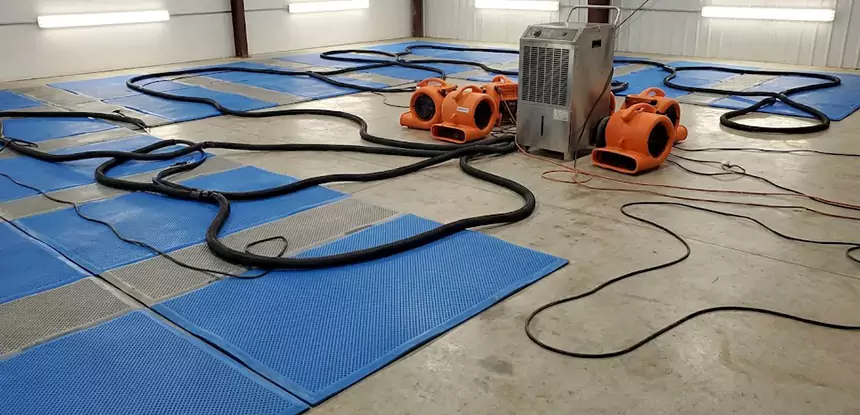 Professional Flooded Carpet Drying Services in New Century, KS