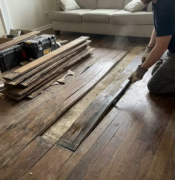 Why New Century Homeowners Choose New Century Restoration Pro for Water Damage Floor Repair?