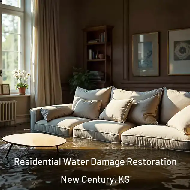  Residential Water Damage Restoration New Century, KS