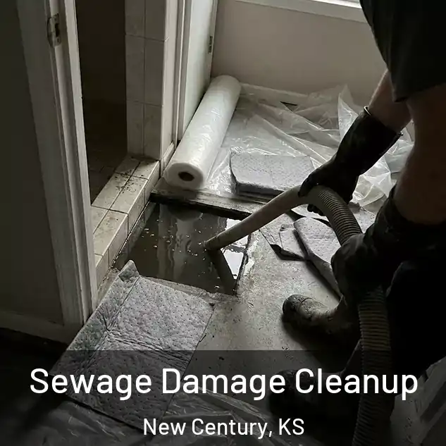  Sewage Damage Cleanup New Century, KS